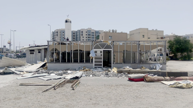Bahrain News: Portable cabin facility razed to build mosque